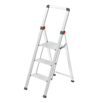 China 2021 Hot New Products Folding Ladders High Quality Aluminum Folding Attic Stairs Luxury Folding Ladder for sale