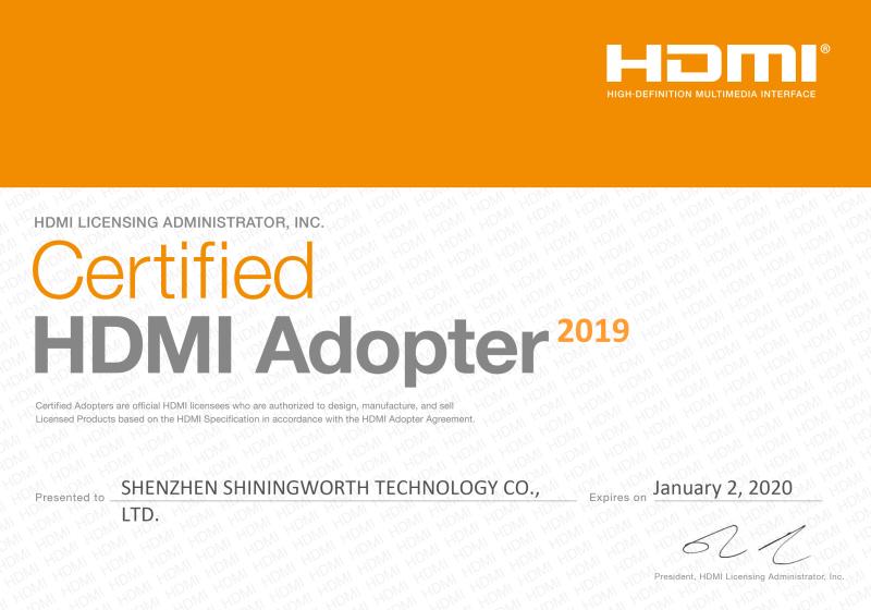 HDMI - Shenzhen Shiningworth Technology Co., Ltd.