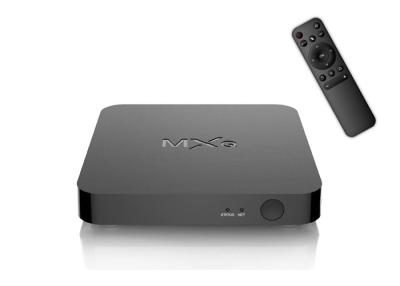 China Ayuda elegante 4K Netflix de Media Player de la caja de Android TV del estuche de plástico en venta