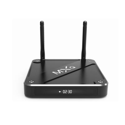 China Metal Housing Amlogic S905X TV Box H.264 H.265 Video Docodering OTT TV Box for sale