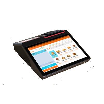 China 12.5 inch HD 1080P IPS screen capacitive touch Panel pos system machine with Dual screen and 80mm printer for restaurant retail for sale