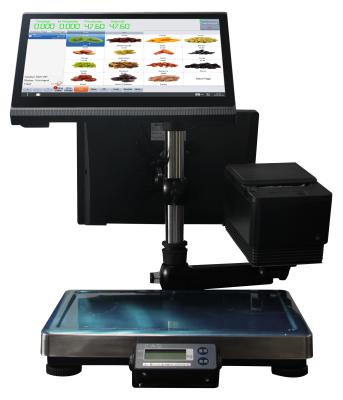 中国 Full HD 1ystem Main 1080p built-in 80mm/58mm Thermal Receipt 14 inch one in all POS machine with Android/Linux /Win sisplay 販売のため