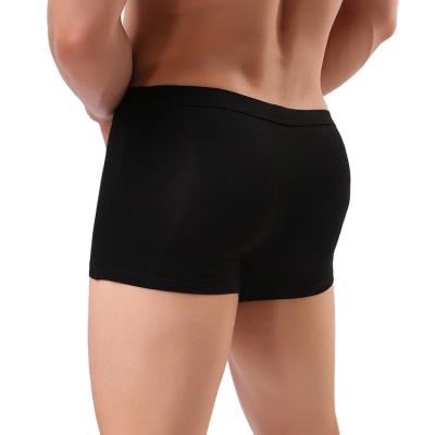 China Antibacterial Men's Boxer Briefs Breathable U-convex Bamboo Fiber Men's Cool Soft Briefs Mid-Waist Briefs Factory Direct Supply for sale