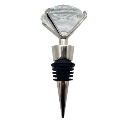 China Bottles Crystal Diamond Bottle Stopper for sale