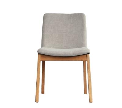 China Living Room Chair Adjustable Modern Fabric Solid Wood Frame (Other) Dining Chair Dining Room Furniture for sale