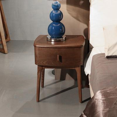 China French Modern Luxury Adjustable Storage Side Drawer Table Wooden Nightstand (Other) Bedside Table for sale