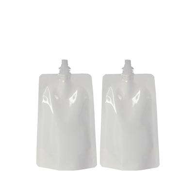 Chine Boisson faite sur commande entièrement transparente réutilisable Juice Baby Food Packaging Bag de poche de bec à vendre