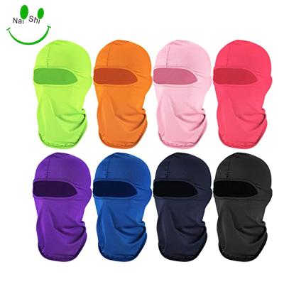 China COMMON Recycling Full Face Ready To Ship Colorful Balaclava Running Ski Mask for sale