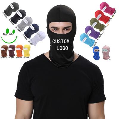 China COMMON READY TO BOARD 1 Hole Running Ski Fabric Face Mask Cycling Balaclava for sale