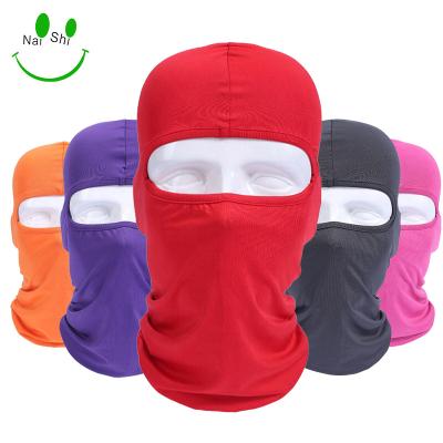 China CS Bicycle One Hole Summer Balaclava Breathable Full Face Mask CS Motorcycling Breathable Face Mask for sale