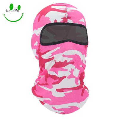 China Newcomer COMMON Colorful Balaclava Full Above Print Ski Masks Balaclava Hats For Recycling for sale