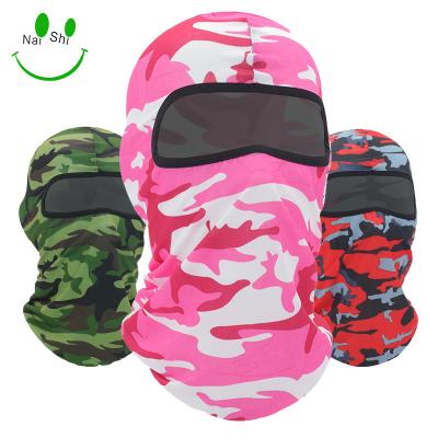 China 2022 COMMON Racing Balaclava Polyester One Hole Breathable Full Face Cover Storing Ski Masks for sale