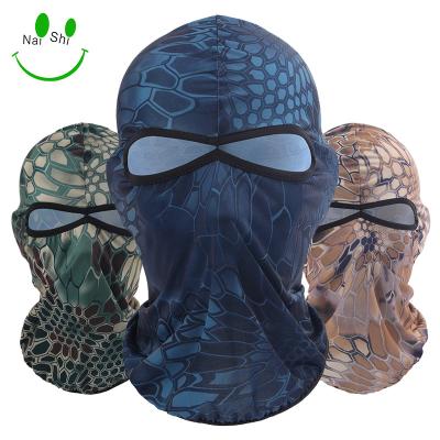 China Polyester Balaclava 2 Hole Breathable COMMON Ski Mask Ski Riding Fishing Motorcycle Ski Mask for sale