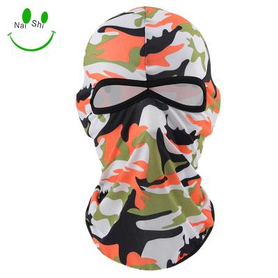 China Full Face Ski Mask Summer Balaclava Camouflage Motorcycle Balaclava COMMON Quick Dry Spandex for sale