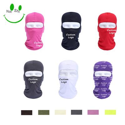 China 2022 Hot Selling High Quality Custom Balaclava Silk Logo COMMON for sale