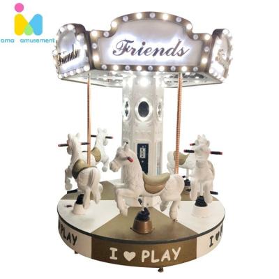 China New Design Popular Kids Amusement Mini Indoor Carousel Rides For Sale for sale