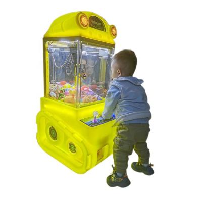 China Button (colorful glowing LED button) indoor coin operated mini claw machines for sale table top claw machine for sale