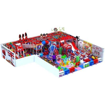 China New Design Indoor Children's Popular Amusement Playground Ball Pit Baby Kids Commercial Indoor Playground Equipment Soft Game With Slide for sale