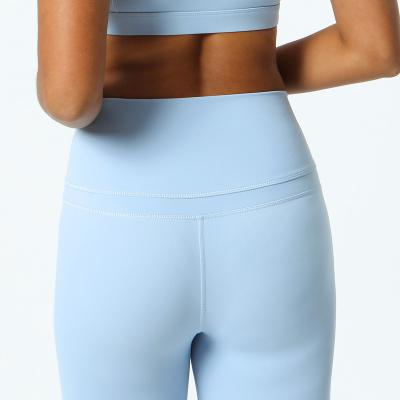 China Wholesale lulu's high waisted yoga leggings crack! crack! Breathable Seamless Yoga Butt Gaiters Butter Soft Yoga Pants Gaiters Women for sale