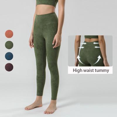 China Breathable Digital Printing Style Waist High Butt Fashion Push Up Lifting Gaiters For Women Nylon Spandex Gaiters for sale