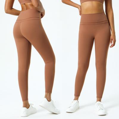 China Breathable Tracksuit Tik Tok Yoga Set Tik Tok Yoga Gaiters Butt Lift Waist Gaiters Non-Slip Butt Lift Yoga Gaiters Crac! crack! for women for sale