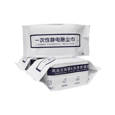 China Living Room Disposable Static Floor Dry Kitchen Dust Mop Wipes Wipes for sale