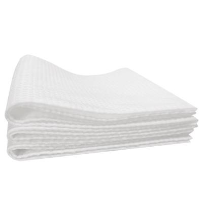 China White Hair Universal Disposable Nonwoven Towels For Salon for sale