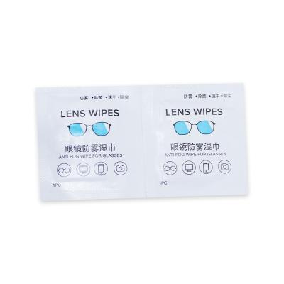 China High Grade Professional Cleaning Screen Wipers Glass Wet Cloths Anti Fog Cloths For Glasses for sale