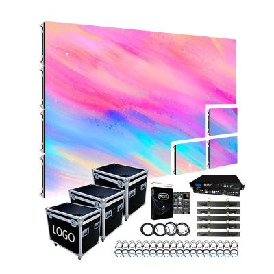 China P3.91 500x500mm Indoor High Resolution Indoor Outdoor Led Video Wall Panel Led Screen Outdoor Led Display for sale