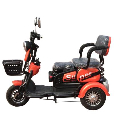 China New Arrival Carbon Steel Bicycle Electric Tricycle Three Wheel Electric Tricycles Tricycle for sale