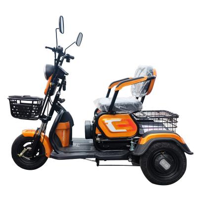 China Factory Price Electric Carbon Steel Tricycle Electric Bike Tricycles Adult Tricycle for sale