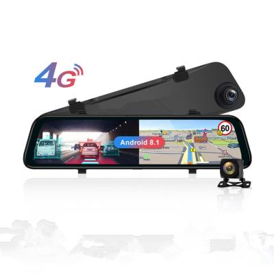 China Bluetooth 12 Inch Car Dvr 4G ADAS Android 8.1 Car DVRS Rearview Mirror Lens Dash Cam 2GB RAM 1080P Wifi FM GPS 2GB RAM 1080P Dual for sale