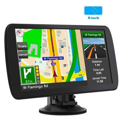 China Automotive Truck Sat Nav, 2019 Latest 9 Inch GPS Navigation Dedicated Trucks Truck HGV Caravan, Satnav For Cars Emergency Pedestrian Bus Thanks for sale