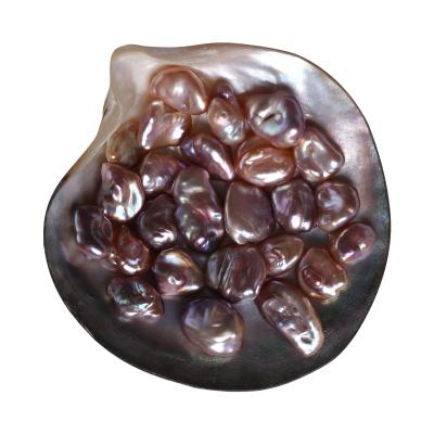 China Freshwater Pearl AAA Grade 11~14mm Irregular Baroque Loose Pearl Natural Keshi Real Freshwater Pearl for sale