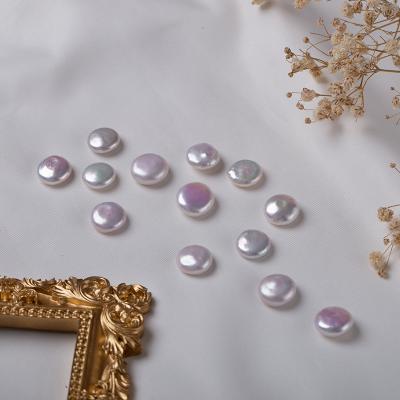 China Freshwater Pearl AA+ Grade 11~14mm Coin Shape Baroque Loose Pearl Natural Freshwater Pearl for sale