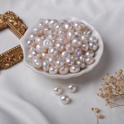 China Freshwater Pearl AA+ Grade 6.5~11.5mm Button Shape Loose Keshi Pearl Natural Freshwater Pearl Real for sale