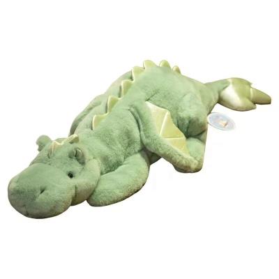 China Cartoon Cute New lying posture small flying dragon plush toy with legs for sleeping on the bed, dinosaur doll soft and cute doll for sale