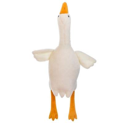 China Cartoon Cute Big White Goose Pillow Doll Gift Children's Toy Doll Wholesale Internet Celebrity Doll Pillow for sale