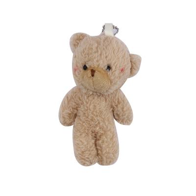 China Home decoration Custom cute teddy bear plush keychain lovely cartoon bear plush school pendant Plush key chain Doll for gifts for sale