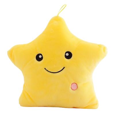 China Home Decoration Hot Selling 35cm Led Flash Light Hold Pillow Doll Plush Animals Stuffed Toys Lighting Gift Children Christmas Gift Stuffed Plush for sale