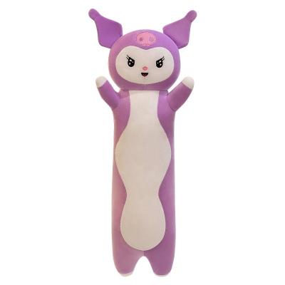 China Pp cotton Cute Kuromi Long Pillow Sleeping Leg Clamping Doll on Bed Plush Toy Gifts Girl Super Soft Doll for sale