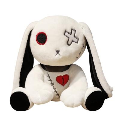 China Cartoon Cute Rabbit doll Diablo plush toy rabbit reborn rabbit Easter gift horror doll for sale