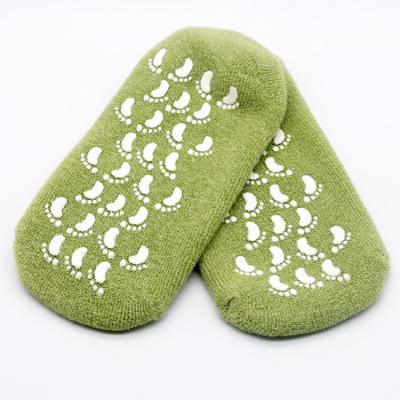 China Beauty Anti-Slip Moisturizing Skin Rejuvenation Socks, Moisturizing Spa Gel Socks, Foot Spa Gel Socks for sale