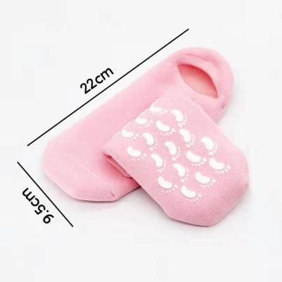 China Relax Moisturizing Gel Socks Silicon Gel Socks Spa Gel Socks for sale