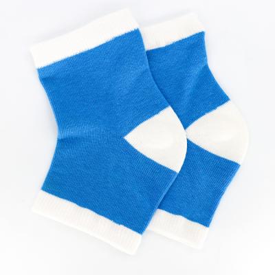 China Breathable Gel Heel Sleeves , Breathable Silicone Heel Bumps Protectors To Repair Dry Cracked Heel And Reduce Pains for sale