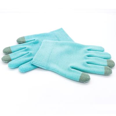 China Touch Screen Moisturizing Gel Gloves for Dry Skin Repair and Softening HTG2021007 for sale