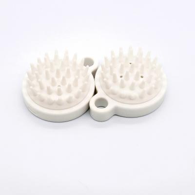 China Soft Cushion Hair Scalp Massager Silicon Brush Scalp Shampoo Brush for sale