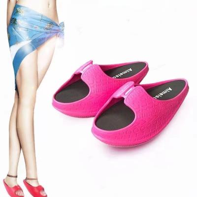 China New Fitness Trend Fashion Correction Equipment Lean Legs Rocking Shake Slimming Shoes for sale