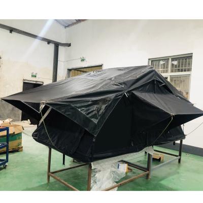 China Toruk 4wd Outdoor Car Top Soft Shell Extended Type Roof On Land Shell Top Tent for sale