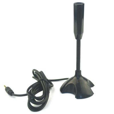 China Hot Selling ANERA Mini 3.5mm Microphone Laptop Mic Mike For Desktop Adjustable PC for sale